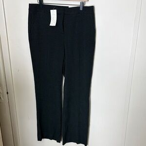 Chico’s Black Trousers with White Dots